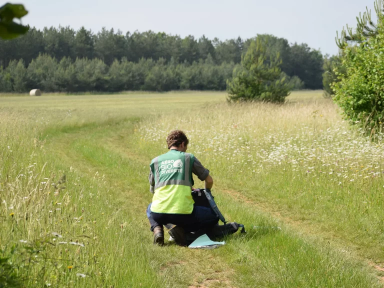 Paysage de l'Aérodrome de Falaise - Monts d'Éraines